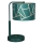 Bordslampa  ZIGGY 1xE27/60W/230V grön/gyllene