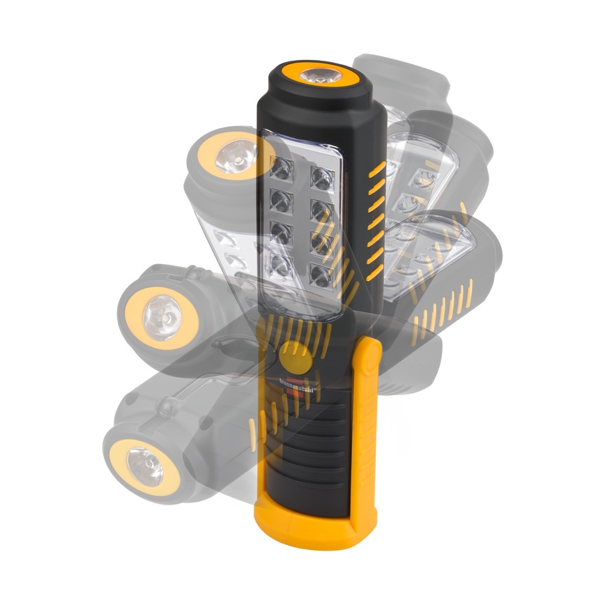 Brennenstuhl - LED Arbetslampa LED/3xAA orange