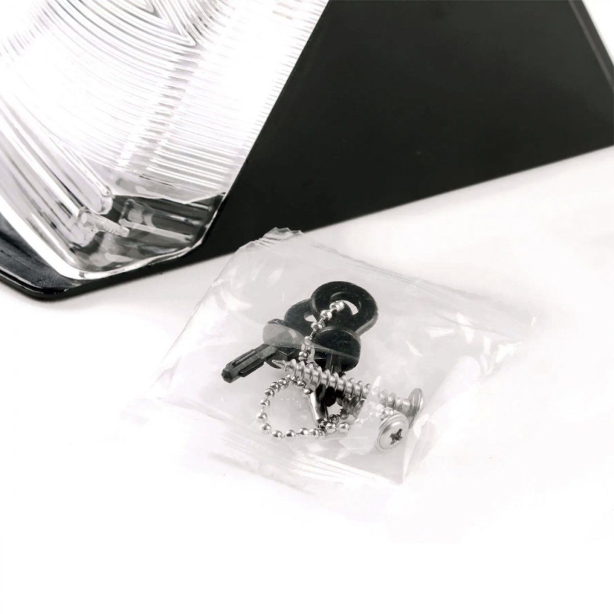 Brennenstuhl - LED solcellsvägglampa med rörelse- och skymningssensor LED/1W/3,6V 600 mAh IP44