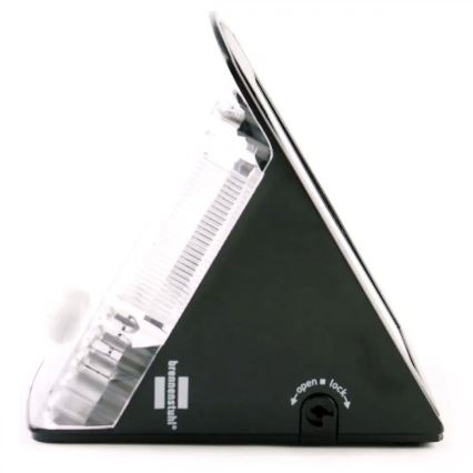 Brennenstuhl - LED solcellsvägglampa med rörelse- och skymningssensor LED/1W/3,6V 600 mAh IP44