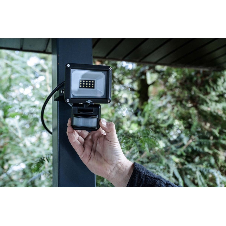 Brennenstuhl - LED utomhusstrålkastare med sensor LED/10W/230V 6500K IP65