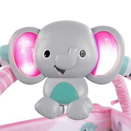 Bright Starts - Barnfilt för lek 05.01.2001 YOUR WAY BALL PLAY 3xAA rosa