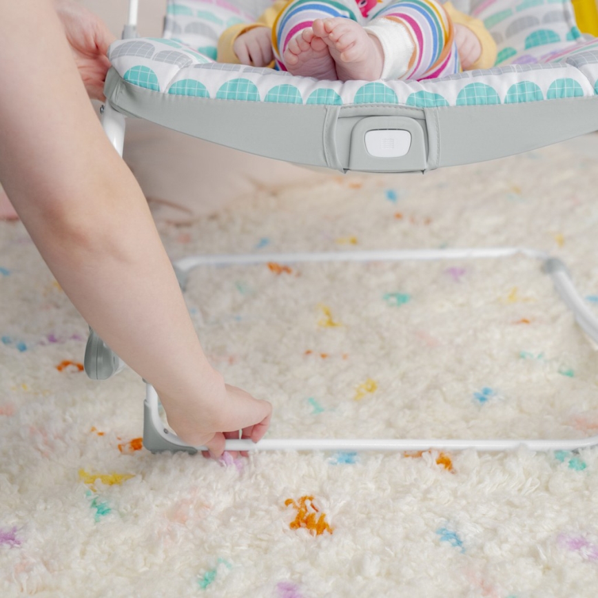 Bright Starts - Vibrerande babysitter ROSY RAINBOW