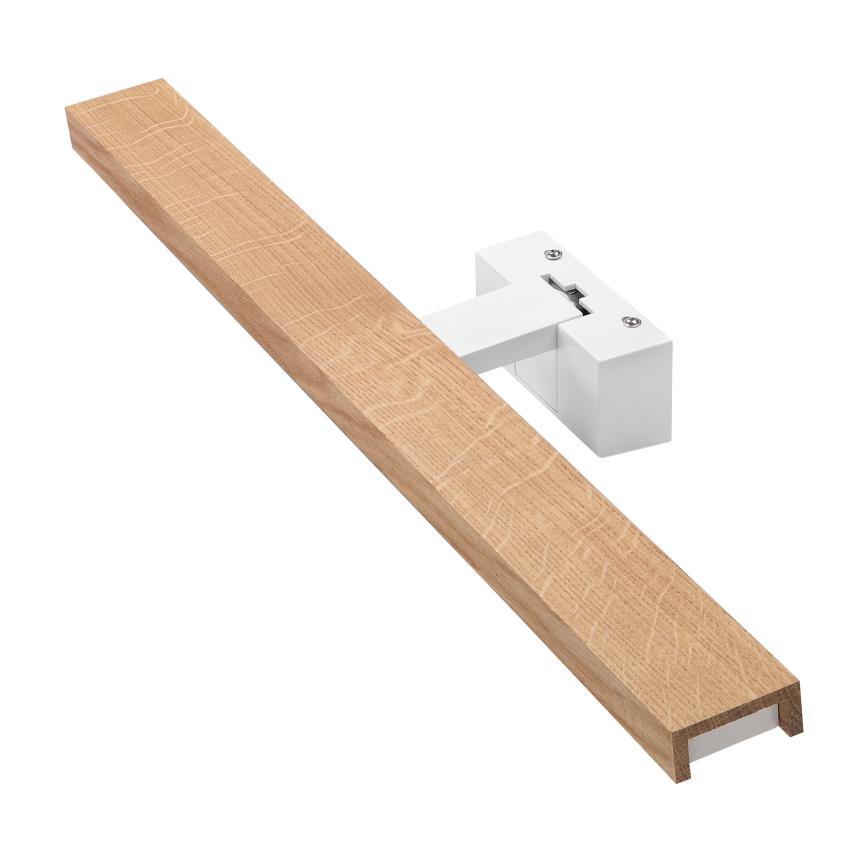 BRILAGI - LED-belysning för badrumsspegel 3-i-1 WOODY MIRROR LED/12W/230V 60 cm IP44 vit/ek