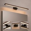 BRILAGI - 3-i-1 LED-belysning för badrumsspegel WOODY MIRROR LED/15W/230V 80 cm IP44 svart/ek/valnöt