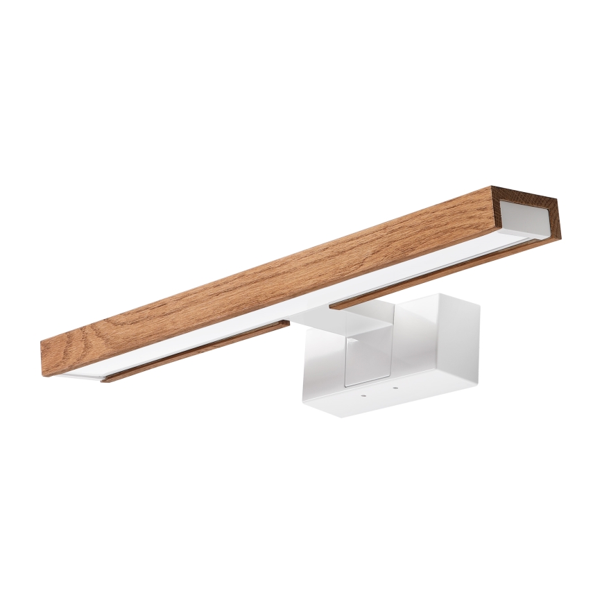 BRILAGI - 3 i 1 LED-belysning för badrumsspegel WOODY MIRROR LED/8W/230V 40 cm IP44 vit/ek körsbär