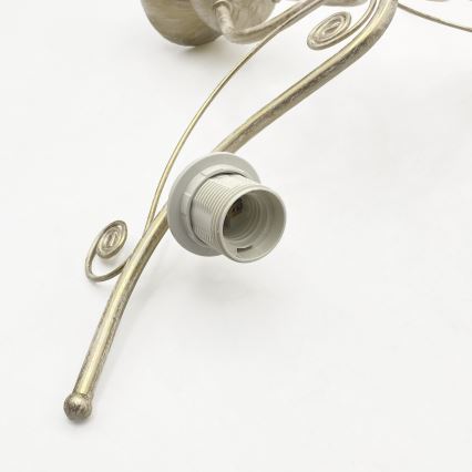 Brilagi - ANTICO LED ytmonterad taklampa 3xE27/60W/230V vit patina