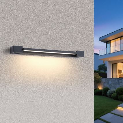 Brilagi - LED-belysning för badrumsspegel AQUA LINE LED/18W/230V 60 cm IP44 antracit CRI 90