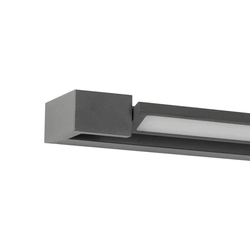 Brilagi - LED-belysning för badrumsspegel AQUA LINE LED/18W/230V 60 cm IP44 antracit CRI 90