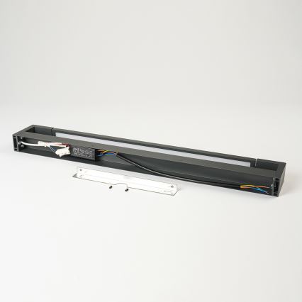 Brilagi - LED-belysning för badrumsspegel AQUA LINE LED/18W/230V 60 cm IP44 antracit CRI 90