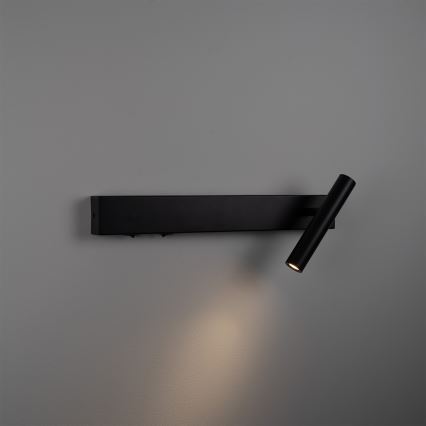BRILAGI - ARLIX LED väggspot LED/3W/230V + LED/7W, svart, CRI 90