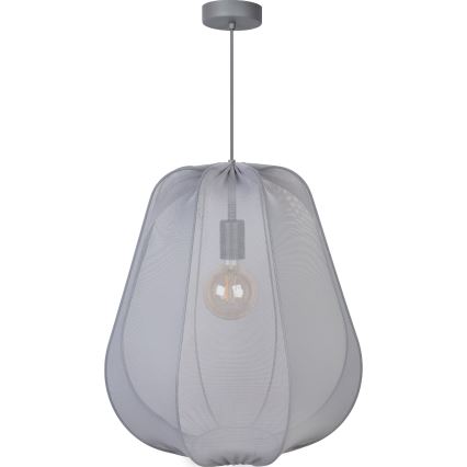 Brilagi - ARVEN LED-pendellampa med kabel 1xE27/8W/230V Ø 37 cm grå