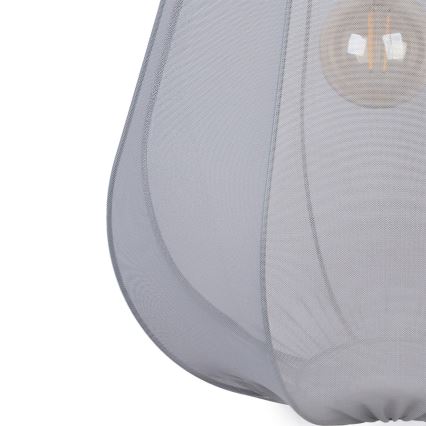 Brilagi - ARVEN LED-pendellampa med kabel 1xE27/8W/230V Ø 37 cm grå