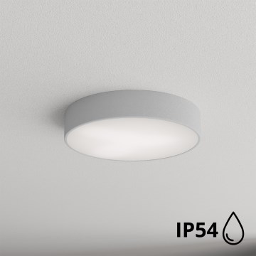 Brilagi - Badrum takbelysning CLARE 3xE27/24W/230V diameter 40 cm IP54 grå