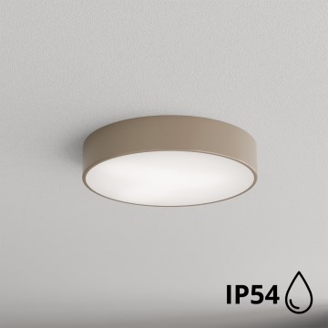 Brilagi - Badrum takbelysning med sensor CLARE 3xE27/72W/230V diameter 40 cm IP54 beige