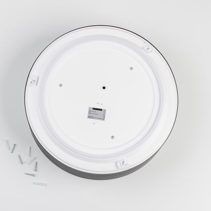 Brilagi - Badrumsarmatur POOL 3xE27/15W/230V Ø 40 cm IP54 svart