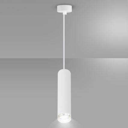 Brilagi - Badrumsljuskrona på sträng SELE AQUA 1xGU10/30W/230V IP44 vit