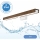 Brilagi - Badrumsspegel med LED-belysning WOODY MIRROR LED/12W/230V 60 cm IP44 ek/vit