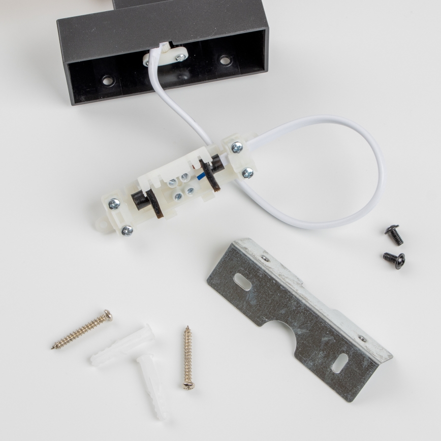 Brilagi - Badrumsspegel med LED-belysning WOODY MIRROR LED/15W/230V 90 cm IP44 ek valnöt/svart