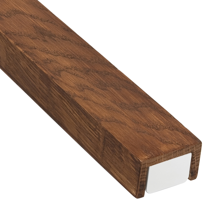 Brilagi - Badrumsspegel med LED-belysning WOODY MIRROR LED/15W/230V 90 cm IP44 ek körsbär/vit