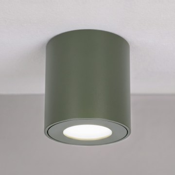 BRILAGI - Badrumsspotlight MIA 1xGU10/30W/230V 60x82 mm 84x80 mm mörkgrön IP54