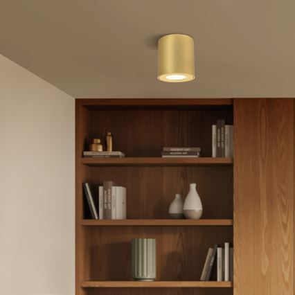 Brilagi - Badrumsspotlight MIA 1xGU10/30W/230V 84x80 mm guldig IP54
