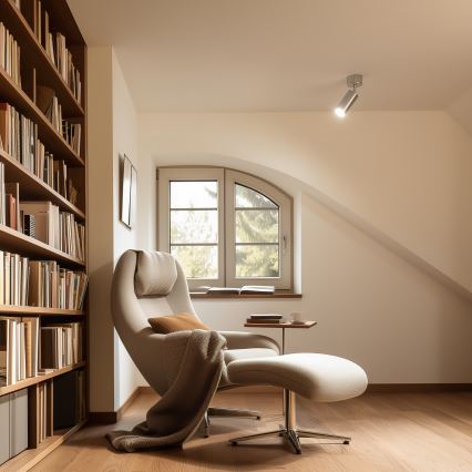 Brilagi - Badrumsspotlight SELE 1xGU10/30W/230V IP44 skinande krom