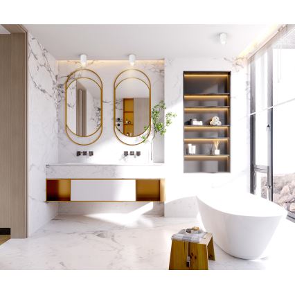 Brilagi - Badrumsspotlight SELE 1xGU10/30W/230V IP44 vit