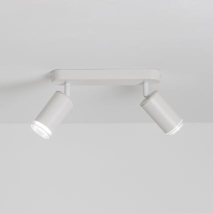 Brilagi - Badrumsspotlight SELE 2xGU10/30W/230V IP44 vit