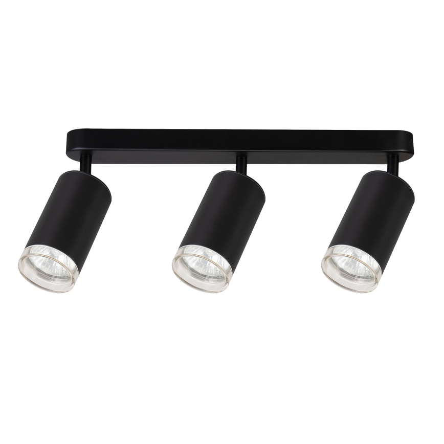 Brilagi - Badrumsspotlight SELE 3xGU10/30W/230V IP44 svart