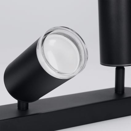 Brilagi - Badrumsspotlight SELE 3xGU10/30W/230V IP44 svart