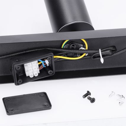 Brilagi - Badrumsspotlight SELE 3xGU10/30W/230V IP44 svart