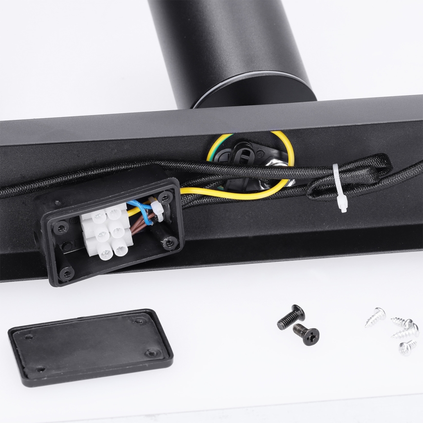 Brilagi - Badrumsspotlight SELE 3xGU10/30W/230V IP44 svart