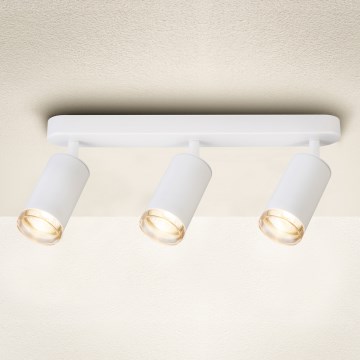 Brilagi - Badrumsspotlight SELE 3xGU10/30W/230V IP44 vit