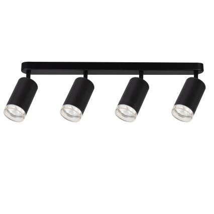 Brilagi - Badrumsspotlight SELE 4xGU10/30W/230V IP44 svart