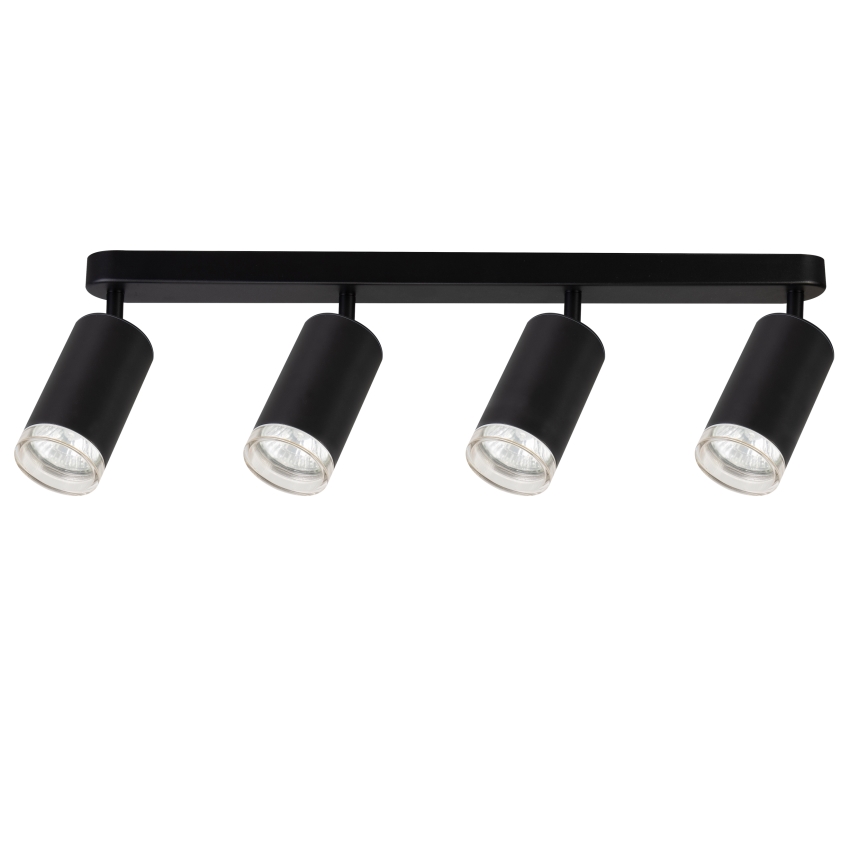 Brilagi - Badrumsspotlight SELE 4xGU10/30W/230V IP44 svart