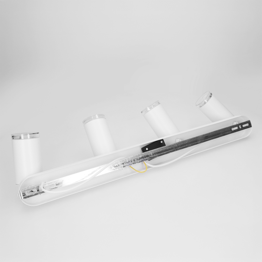 Brilagi - Badrumsspotlight SELE 4xGU10/30W/230V IP44 vit