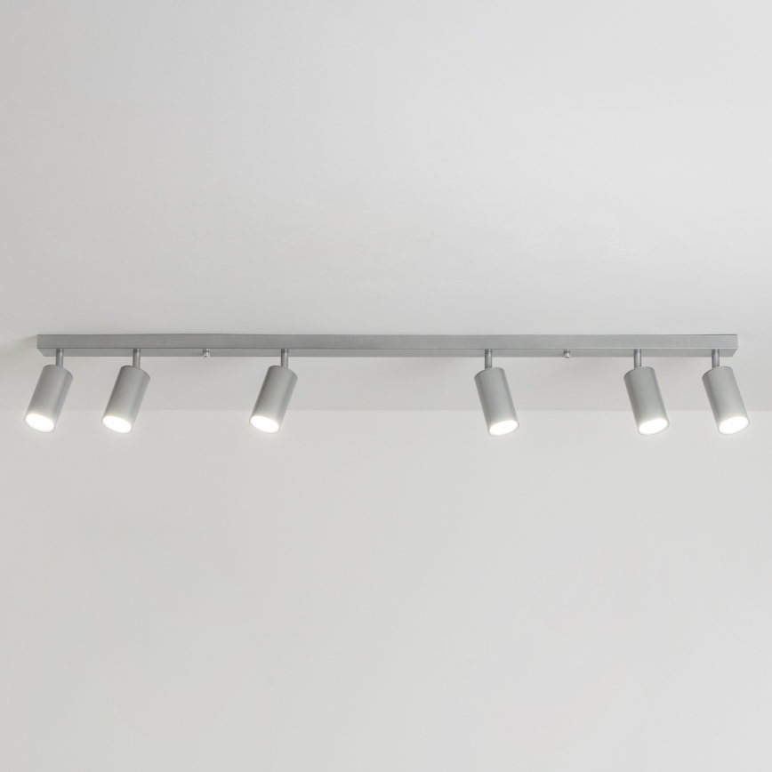 Brilagi - Badrumsspotlight SELE 6xGU10/30W/230V IP44 silver