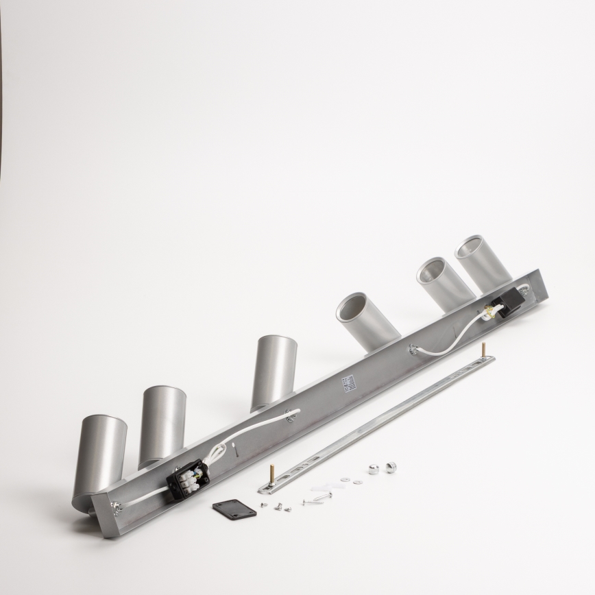 Brilagi - Badrumsspotlight SELE 6xGU10/30W/230V IP44 silver