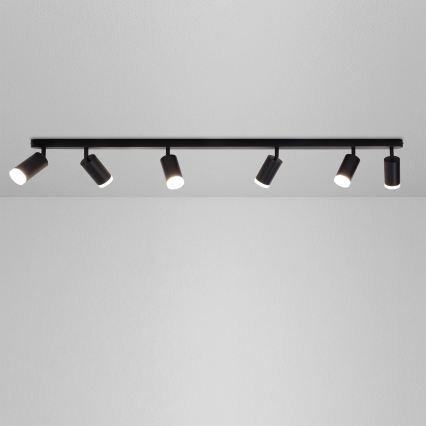 Brilagi - Badrumsspotlight SELE 6xGU10/30W/230V IP44 svart