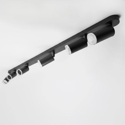 Brilagi - Badrumsspotlight SELE 6xGU10/30W/230V IP44 svart