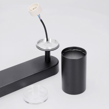 Brilagi - Badrumsspotlight SELE 6xGU10/30W/230V IP44 svart
