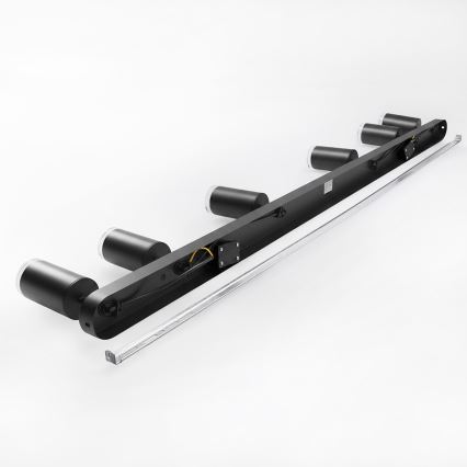 Brilagi - Badrumsspotlight SELE 6xGU10/30W/230V IP44 svart
