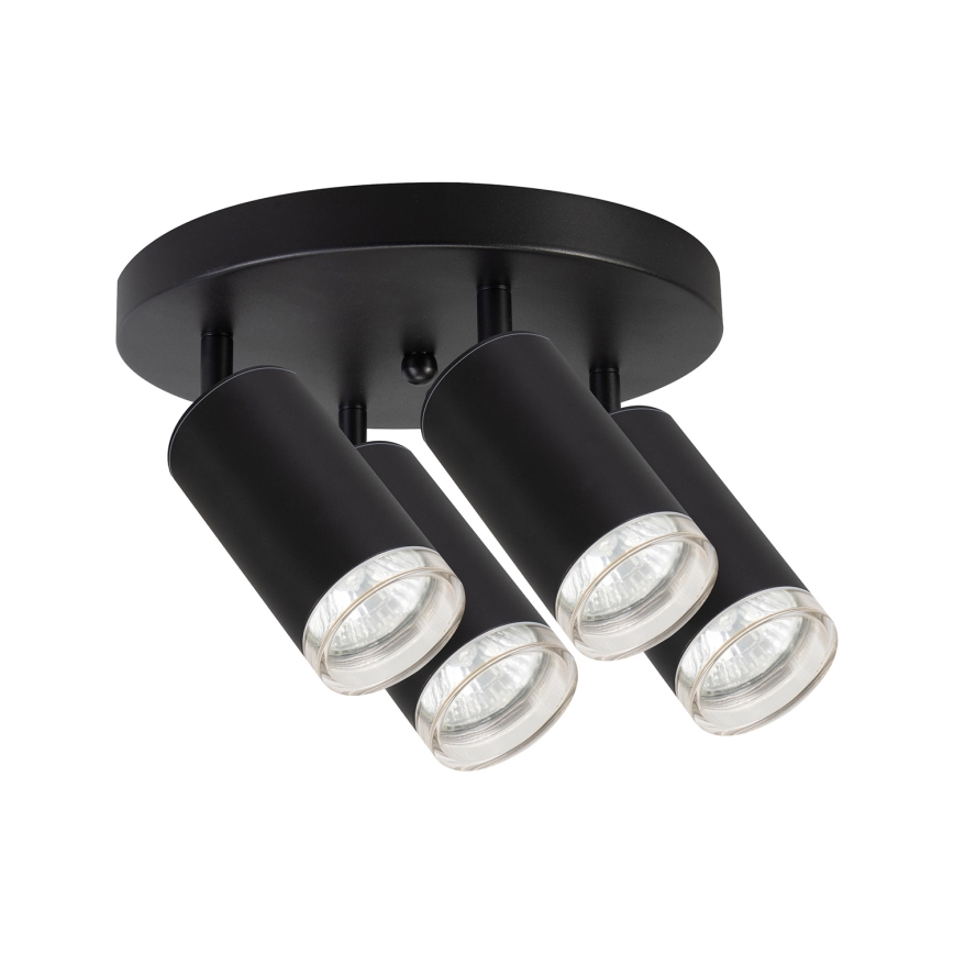 Brilagi - Badrumsspotlight SELE AQUA 4xGU10/30W/230V IP44 svart