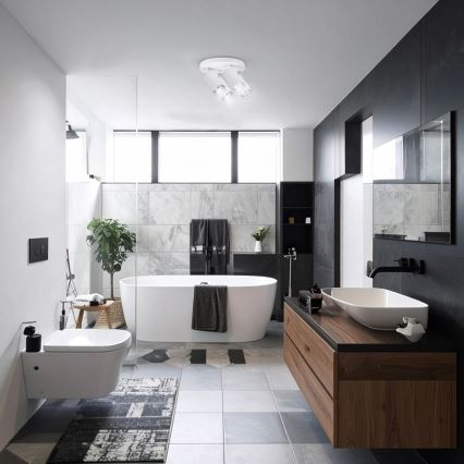 Brilagi - Badrumsspotlight SELE AQUA 4xGU10/30W/230V IP44 vit