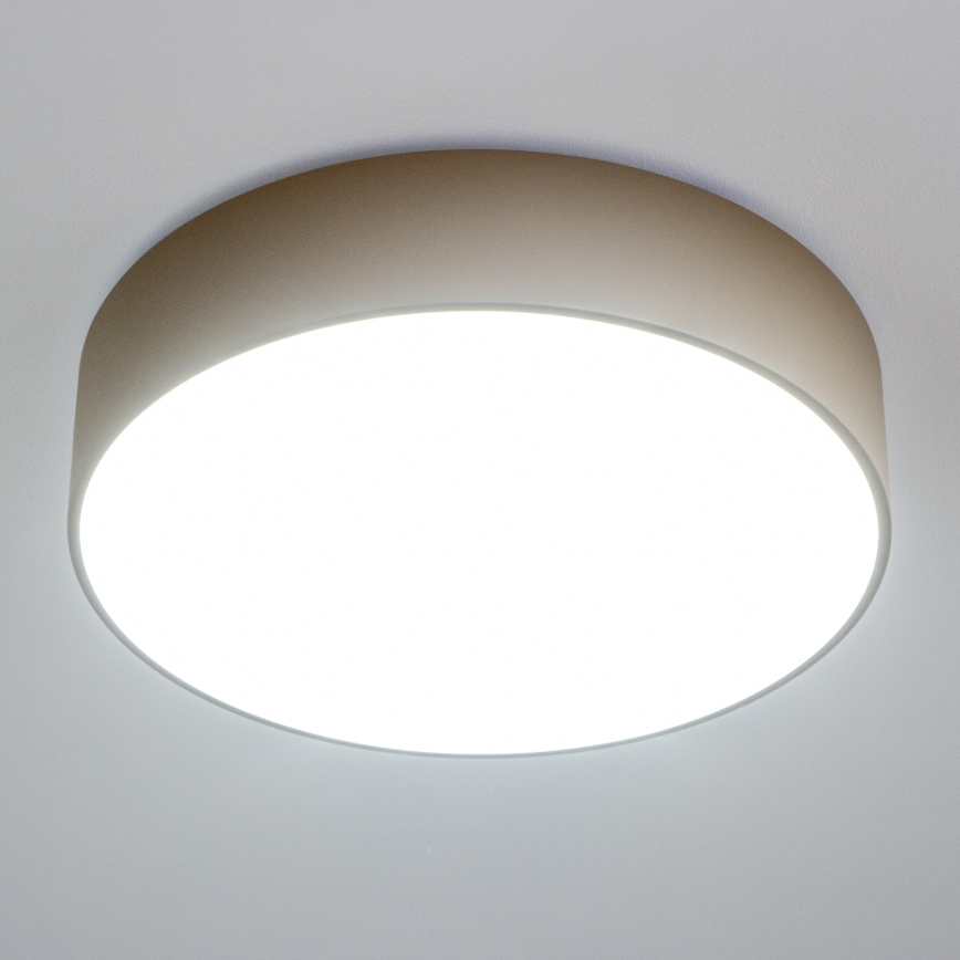 Brilagi - Badrumstakarmatur POOL 4xE27/15W/230V Ø 50 cm IP54 beige