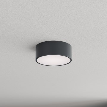 Brilagi - Badrumstaklampa CLARE 1xE27/24W/230V Ø 20 cm antracit IP54