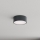 Brilagi - Badrumstaklampa CLARE 1xE27/24W/230V Ø 20 cm antracit IP54