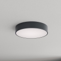 Brilagi - Badrumstaklampa CLARE 3xE27/24W/230V Ø 40 cm antracit IP54