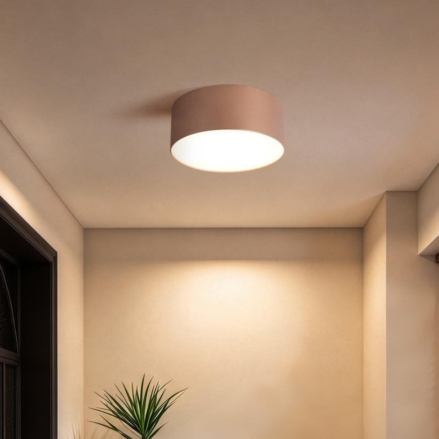 BRILAGI - Badrumstaklampa FORIS LED/20W/230V Ø 15 cm brons IP44 CRI 90